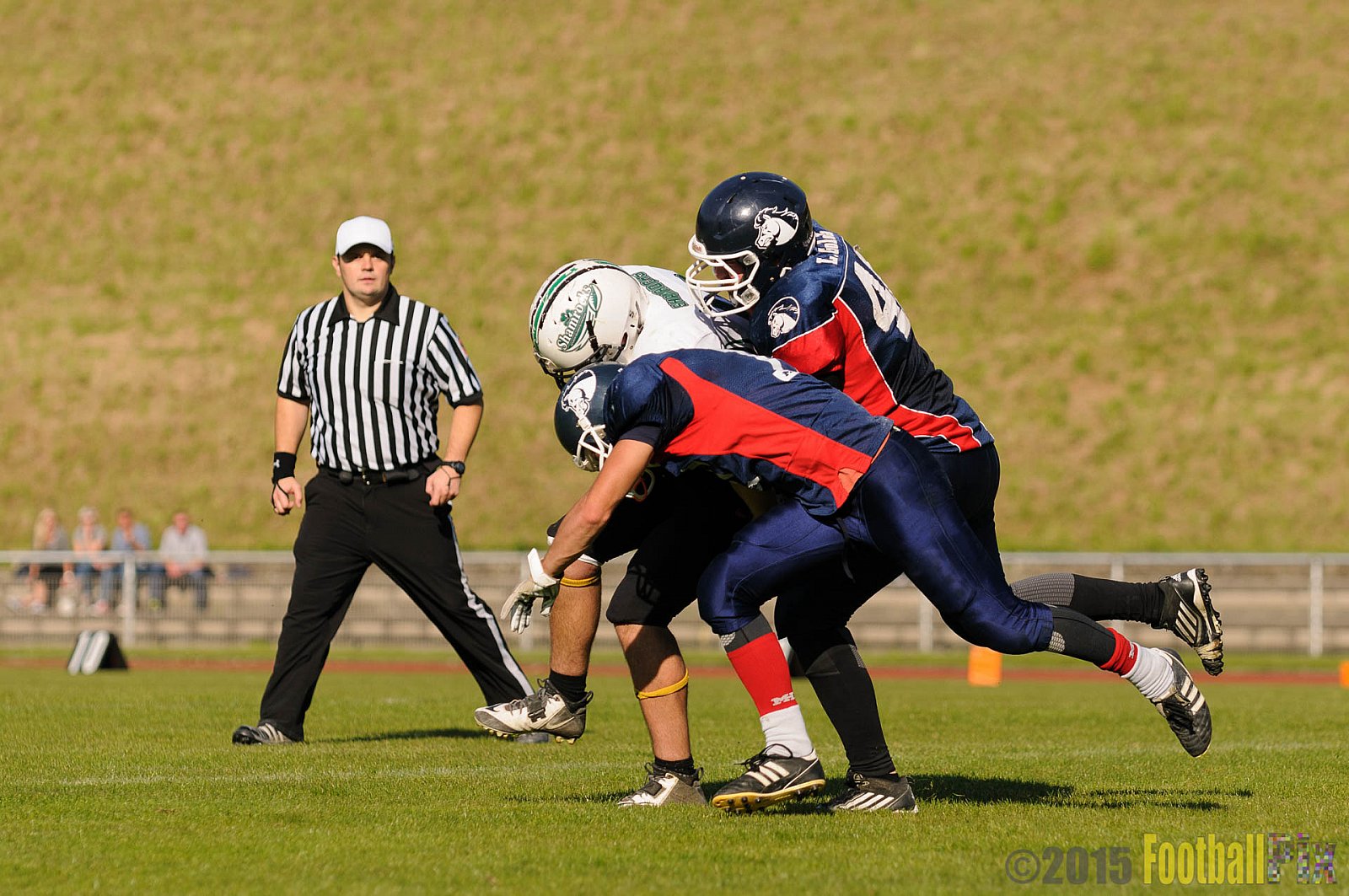 Recklinghausen Chargers vs. Mülheim Shamrocks - 03.10.2015 LL Ost NRW: Recklinghausen Chargers vs. Mülheim Shamrocks (7:21)