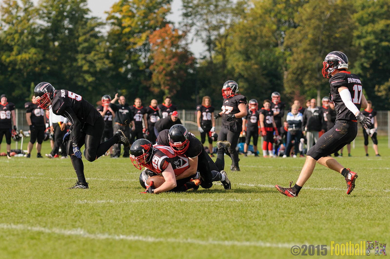 Düsseldorf Panther Prospects vs. Siegen Sentinels - 03.10.2015 VL NRW: Düsseldorf Panther Prospects vs. Siegen Sentinels (14:32)