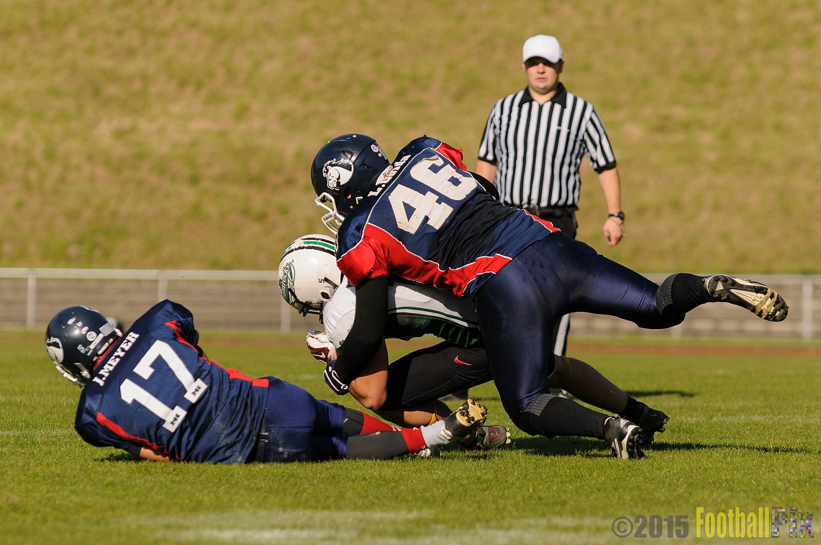 Recklinghausen Chargers vs. Mülheim Shamrocks - 03.10.2015 LL Ost NRW: Recklinghausen Chargers vs. Mülheim Shamrocks (7:21)