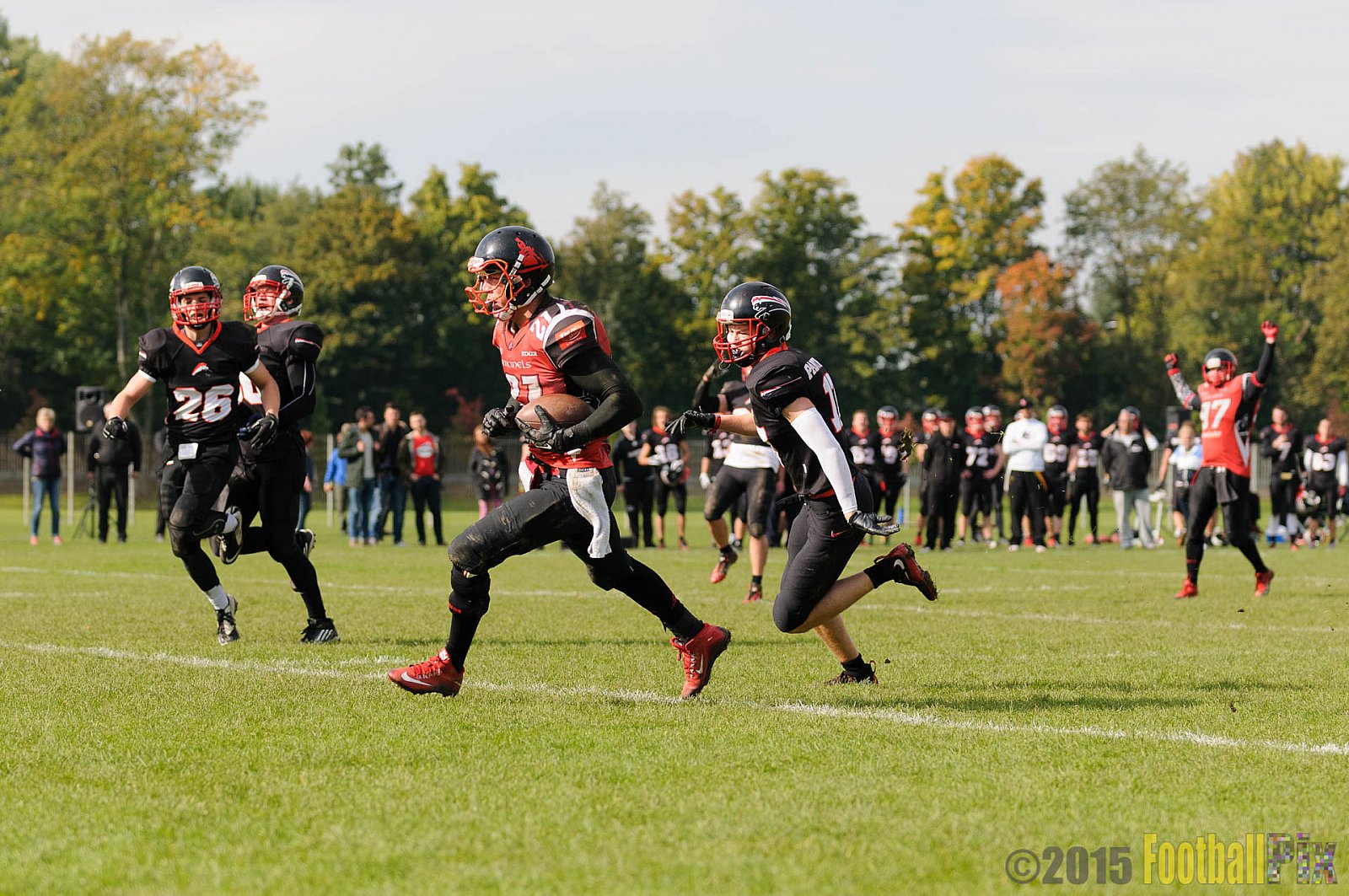 Düsseldorf Panther Prospects vs. Siegen Sentinels - 03.10.2015 VL NRW: Düsseldorf Panther Prospects vs. Siegen Sentinels (14:32)