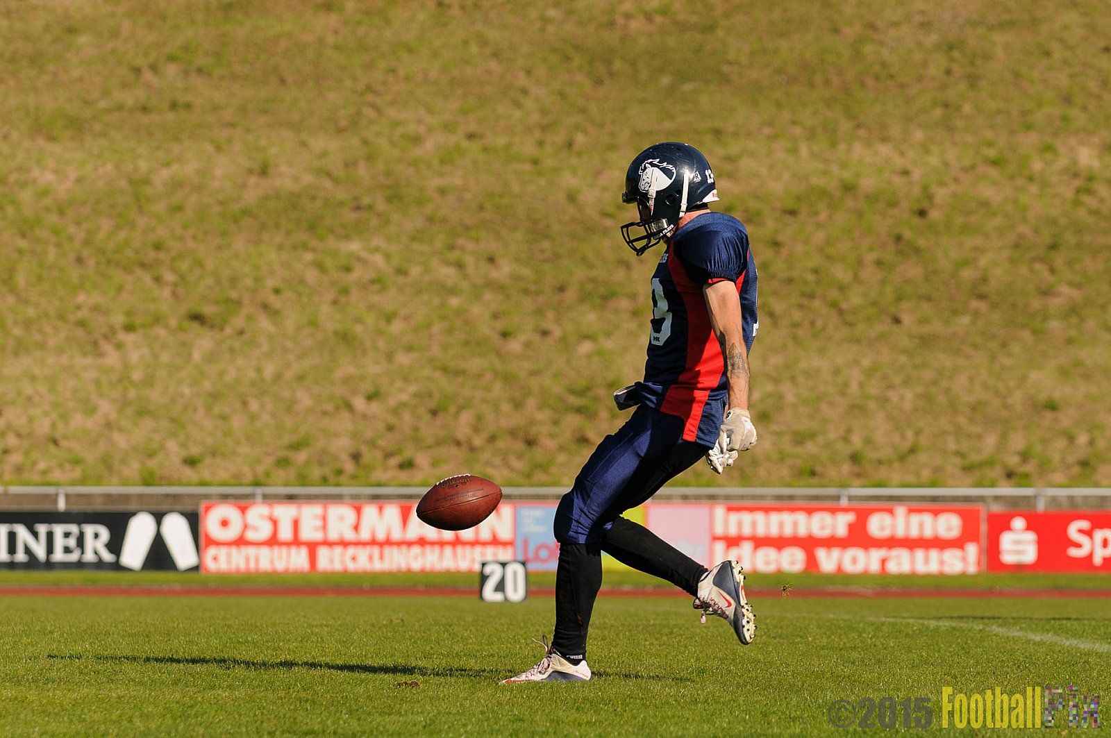 Recklinghausen Chargers vs. Mülheim Shamrocks - 03.10.2015 LL Ost NRW: Recklinghausen Chargers vs. Mülheim Shamrocks (7:21)