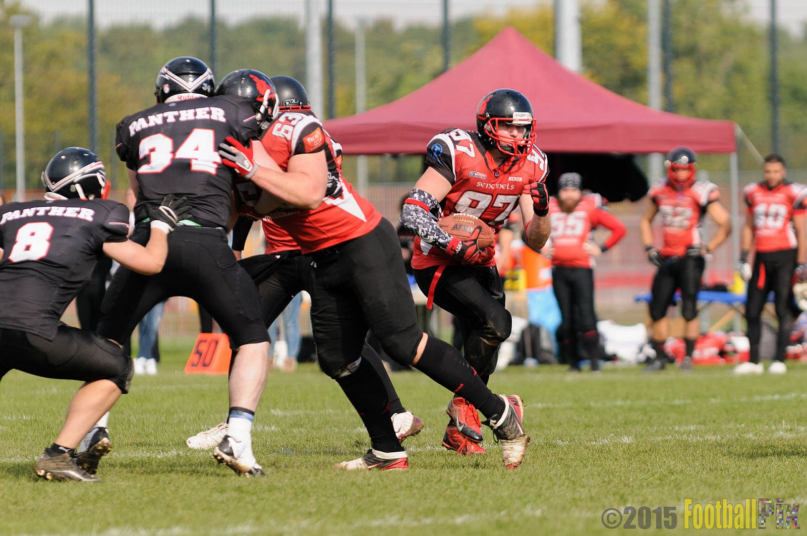 Düsseldorf Panther Prospects vs. Siegen Sentinels - 03.10.2015 VL NRW: Düsseldorf Panther Prospects vs. Siegen Sentinels (14:32)