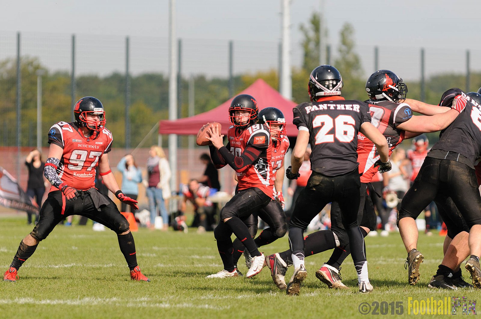 Düsseldorf Panther Prospects vs. Siegen Sentinels - 03.10.2015 VL NRW: Düsseldorf Panther Prospects vs. Siegen Sentinels (14:32)