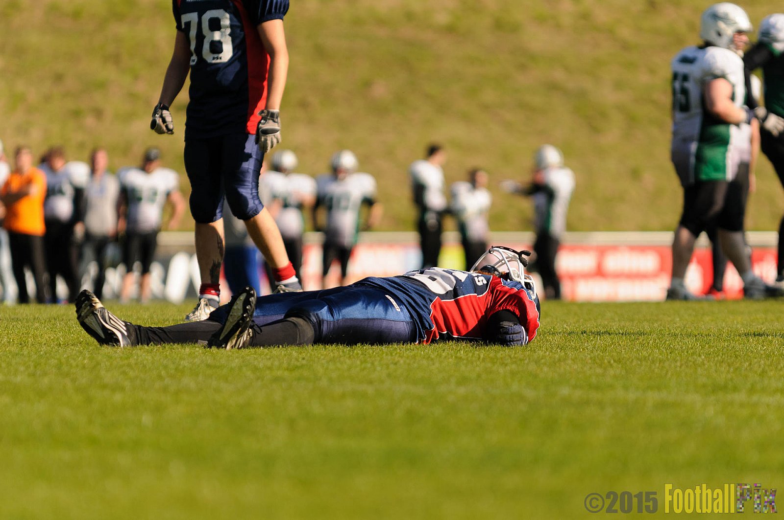Recklinghausen Chargers vs. Mülheim Shamrocks - 03.10.2015 LL Ost NRW: Recklinghausen Chargers vs. Mülheim Shamrocks (7:21)