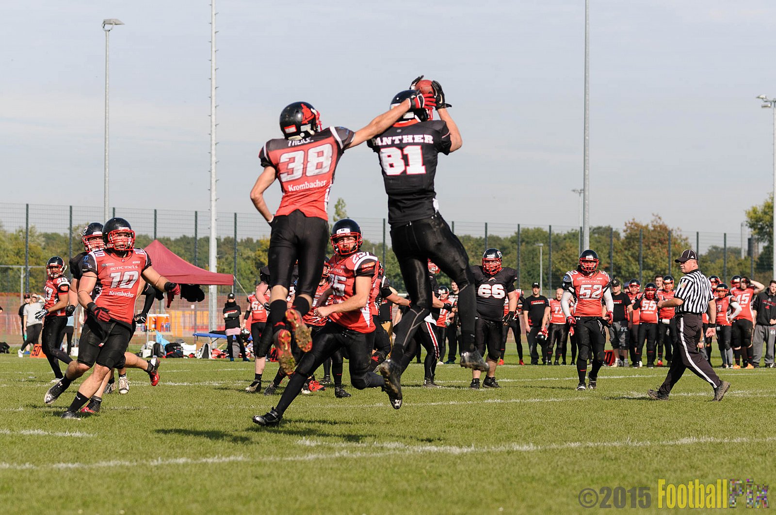 Düsseldorf Panther Prospects vs. Siegen Sentinels - 03.10.2015 VL NRW: Düsseldorf Panther Prospects vs. Siegen Sentinels (14:32)