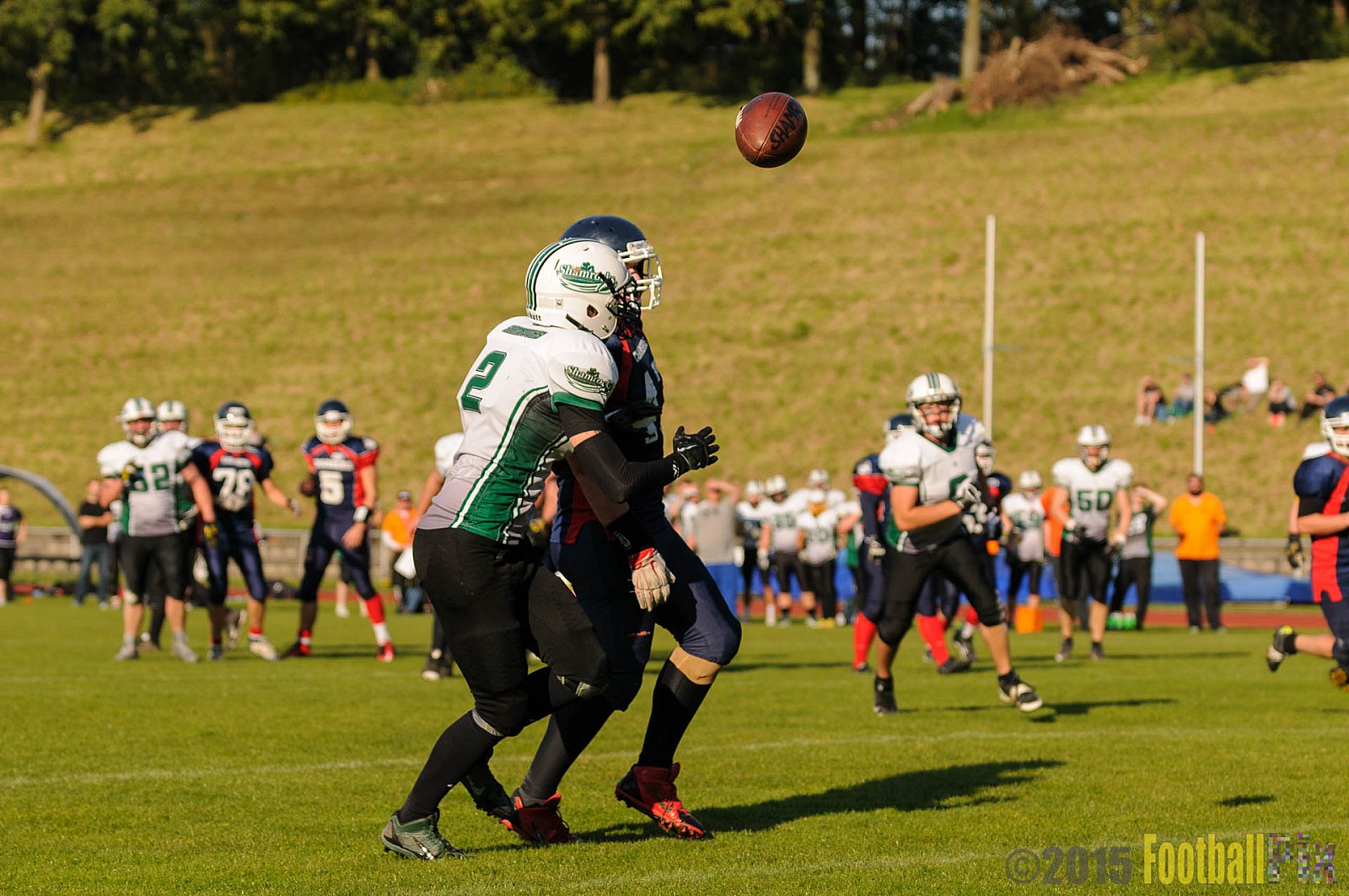 Recklinghausen Chargers vs. Mülheim Shamrocks - 03.10.2015 LL Ost NRW: Recklinghausen Chargers vs. Mülheim Shamrocks (7:21)