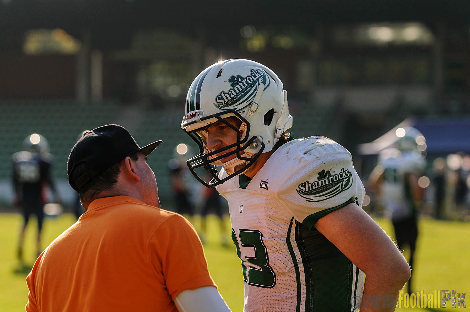 Recklinghausen Chargers vs. Mülheim Shamrocks - 03.10.2015 LL Ost NRW: Recklinghausen Chargers vs. Mülheim Shamrocks (7:21)