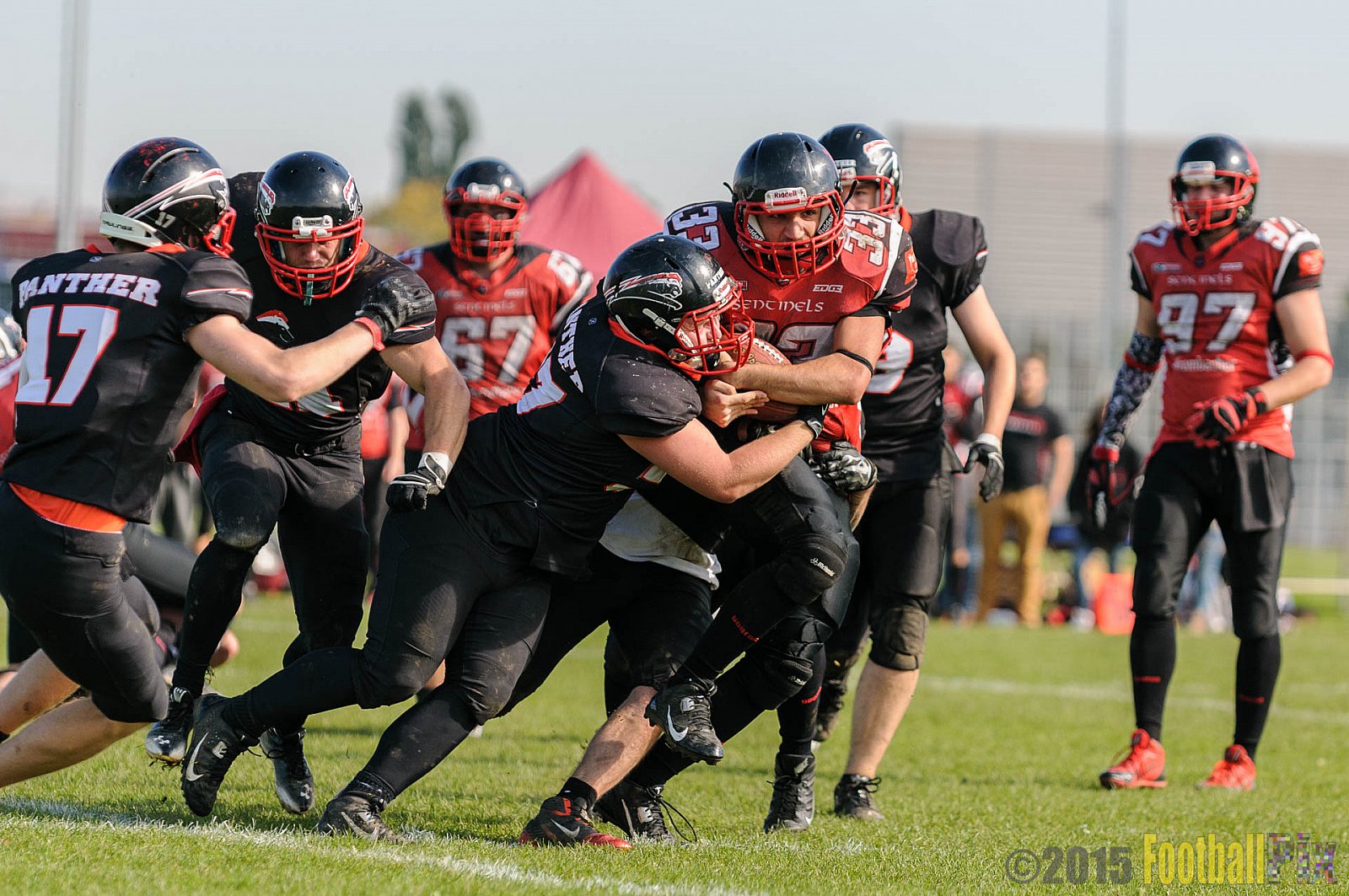 Düsseldorf Panther Prospects vs. Siegen Sentinels - 03.10.2015 VL NRW: Düsseldorf Panther Prospects vs. Siegen Sentinels (14:32)