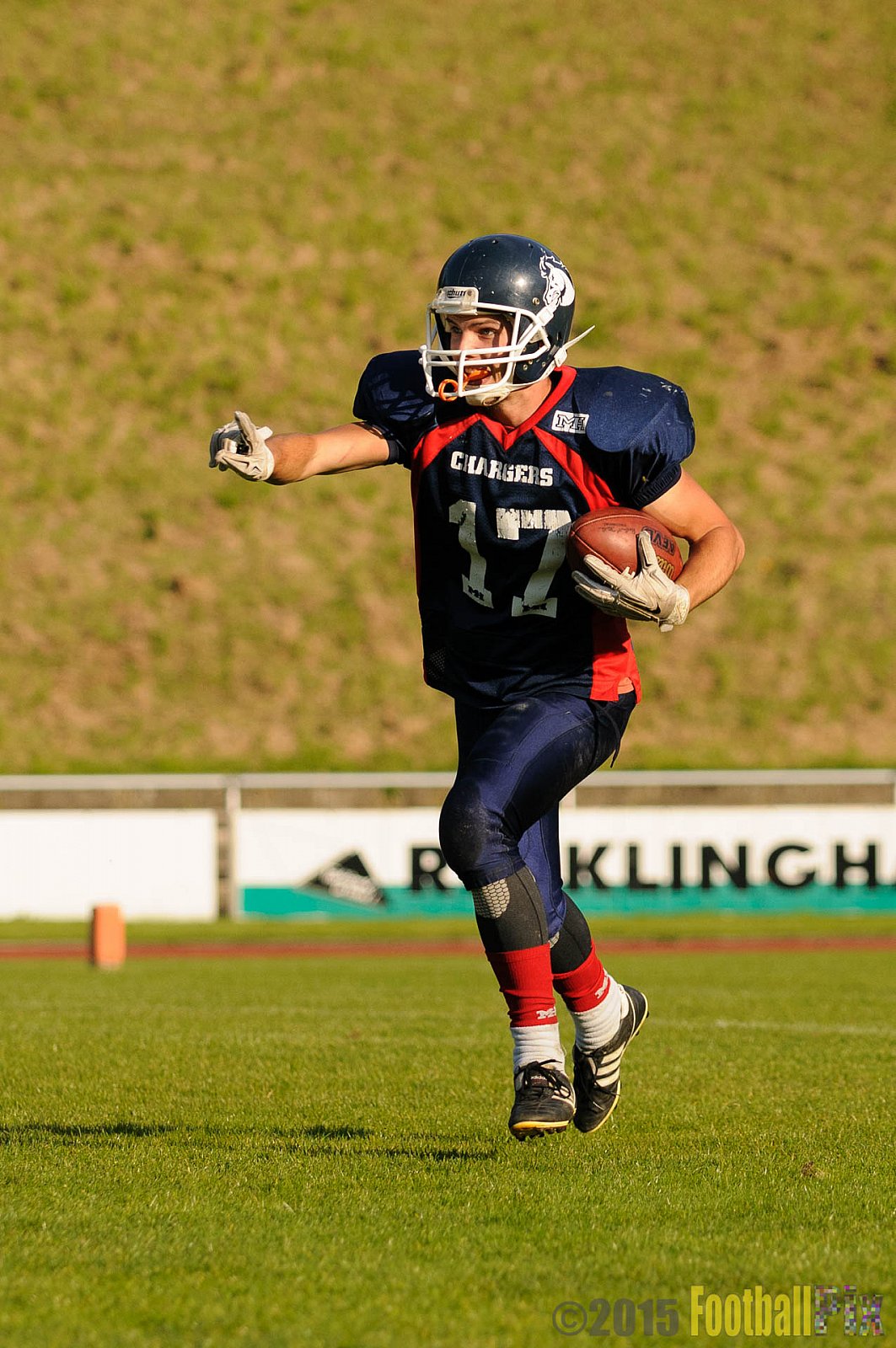 Recklinghausen Chargers vs. Mülheim Shamrocks - 03.10.2015 LL Ost NRW: Recklinghausen Chargers vs. Mülheim Shamrocks (7:21)