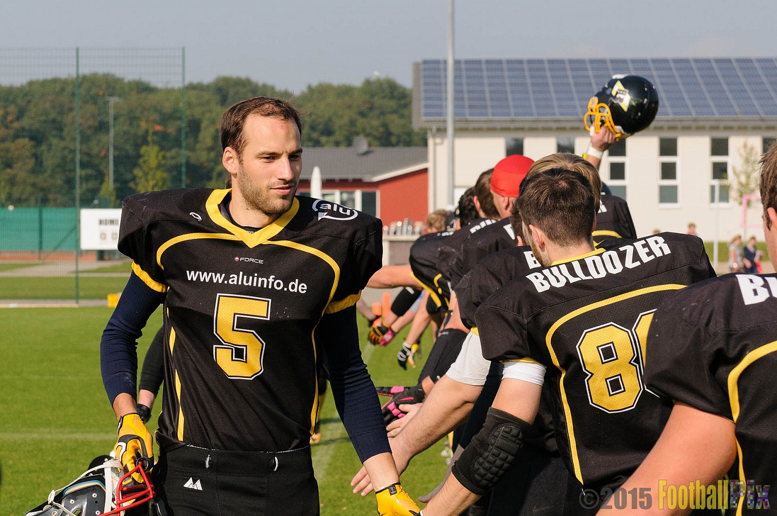 Bocholt Rhinos vs. Düsseldorf Bulldozer - 04.10.2015 LL Mitte NRW: Bocholt Rhinos vs. Düsseldorf Bulldozer (14:2)