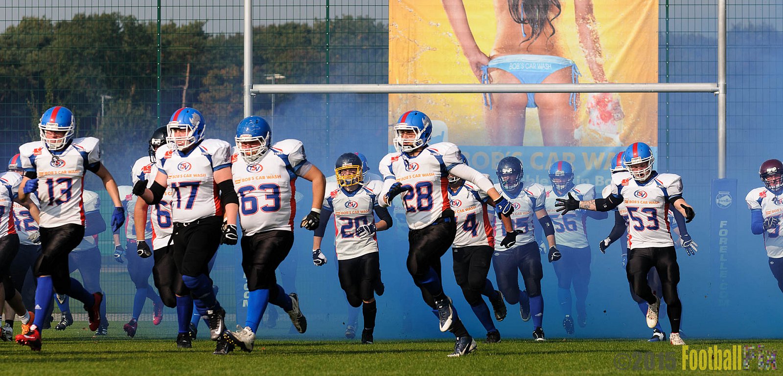 Bocholt Rhinos vs. Düsseldorf Bulldozer - 04.10.2015 LL Mitte NRW: Bocholt Rhinos vs. Düsseldorf Bulldozer (14:2)