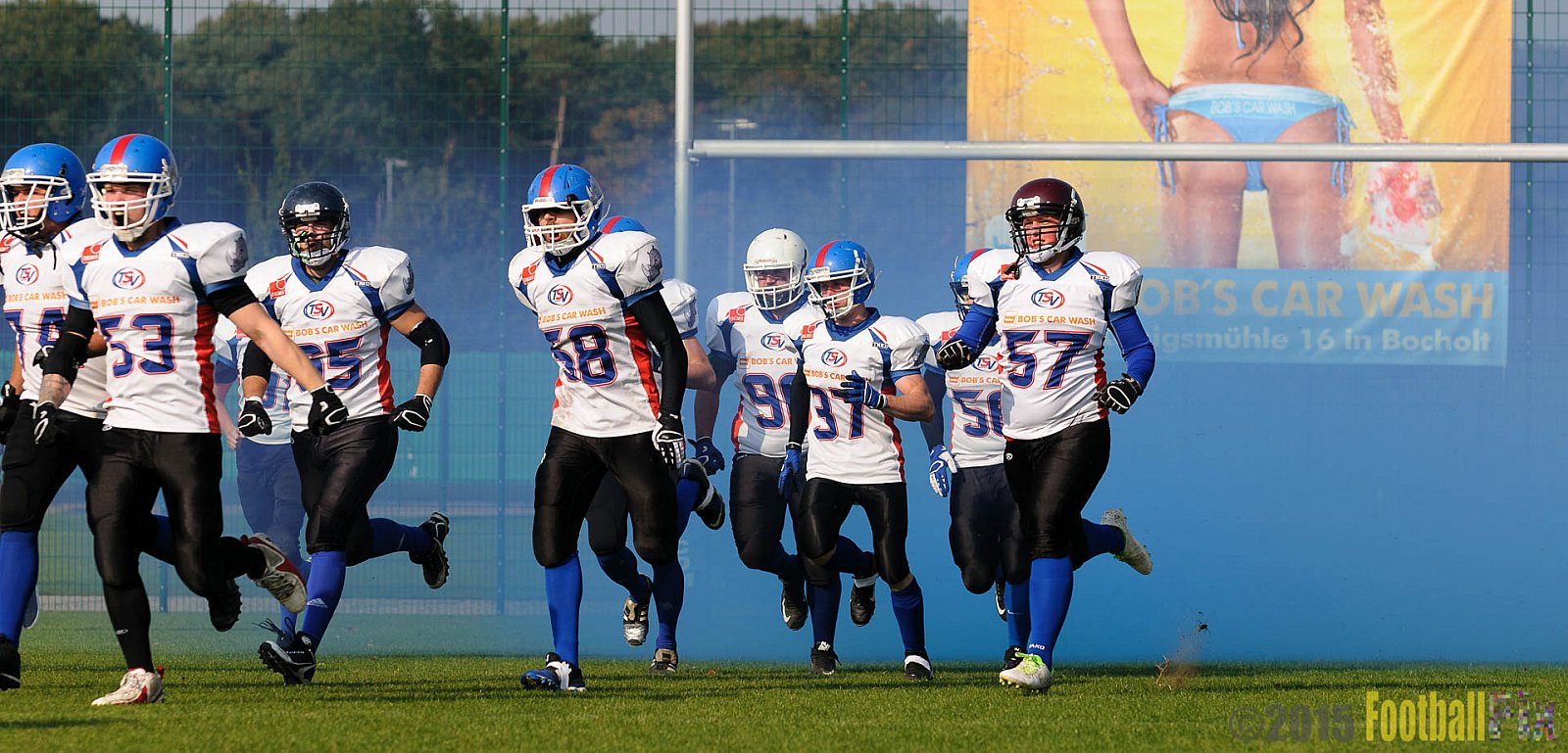 Bocholt Rhinos vs. Düsseldorf Bulldozer - 04.10.2015 LL Mitte NRW: Bocholt Rhinos vs. Düsseldorf Bulldozer (14:2)