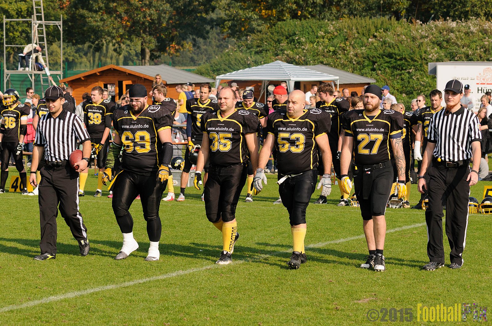 Bocholt Rhinos vs. Düsseldorf Bulldozer - 04.10.2015 LL Mitte NRW: Bocholt Rhinos vs. Düsseldorf Bulldozer (14:2)