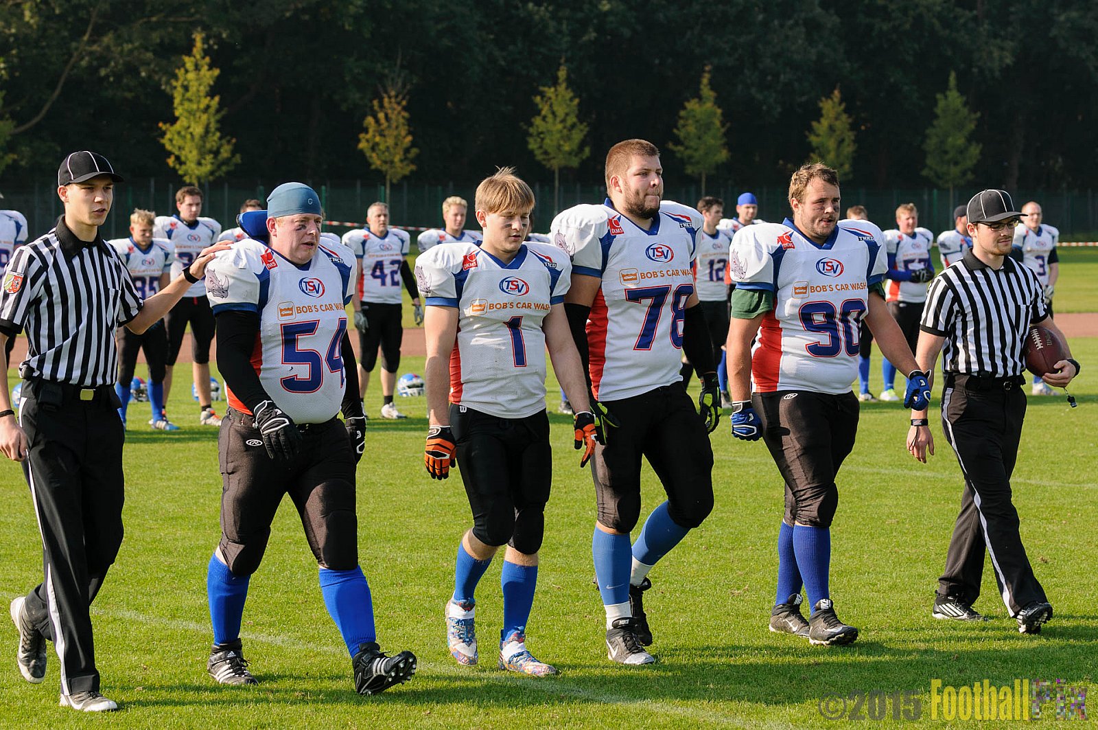 Bocholt Rhinos vs. Düsseldorf Bulldozer - 04.10.2015 LL Mitte NRW: Bocholt Rhinos vs. Düsseldorf Bulldozer (14:2)