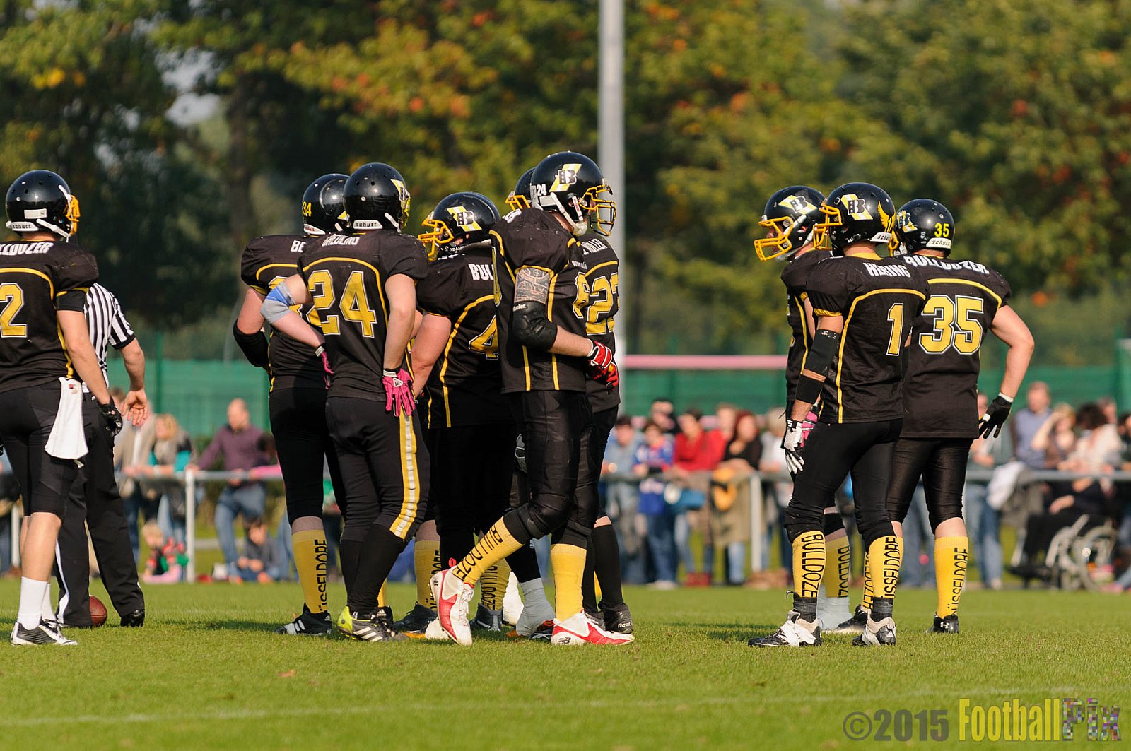 Bocholt Rhinos vs. Düsseldorf Bulldozer - 04.10.2015 LL Mitte NRW: Bocholt Rhinos vs. Düsseldorf Bulldozer (14:2)