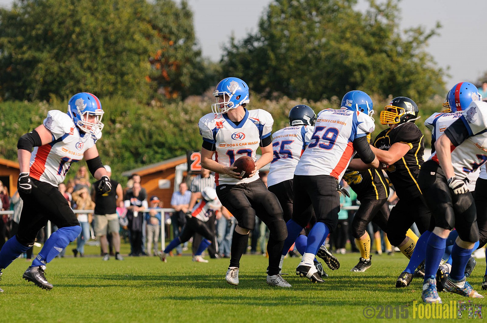 Bocholt Rhinos vs. Düsseldorf Bulldozer - 04.10.2015 LL Mitte NRW: Bocholt Rhinos vs. Düsseldorf Bulldozer (14:2)