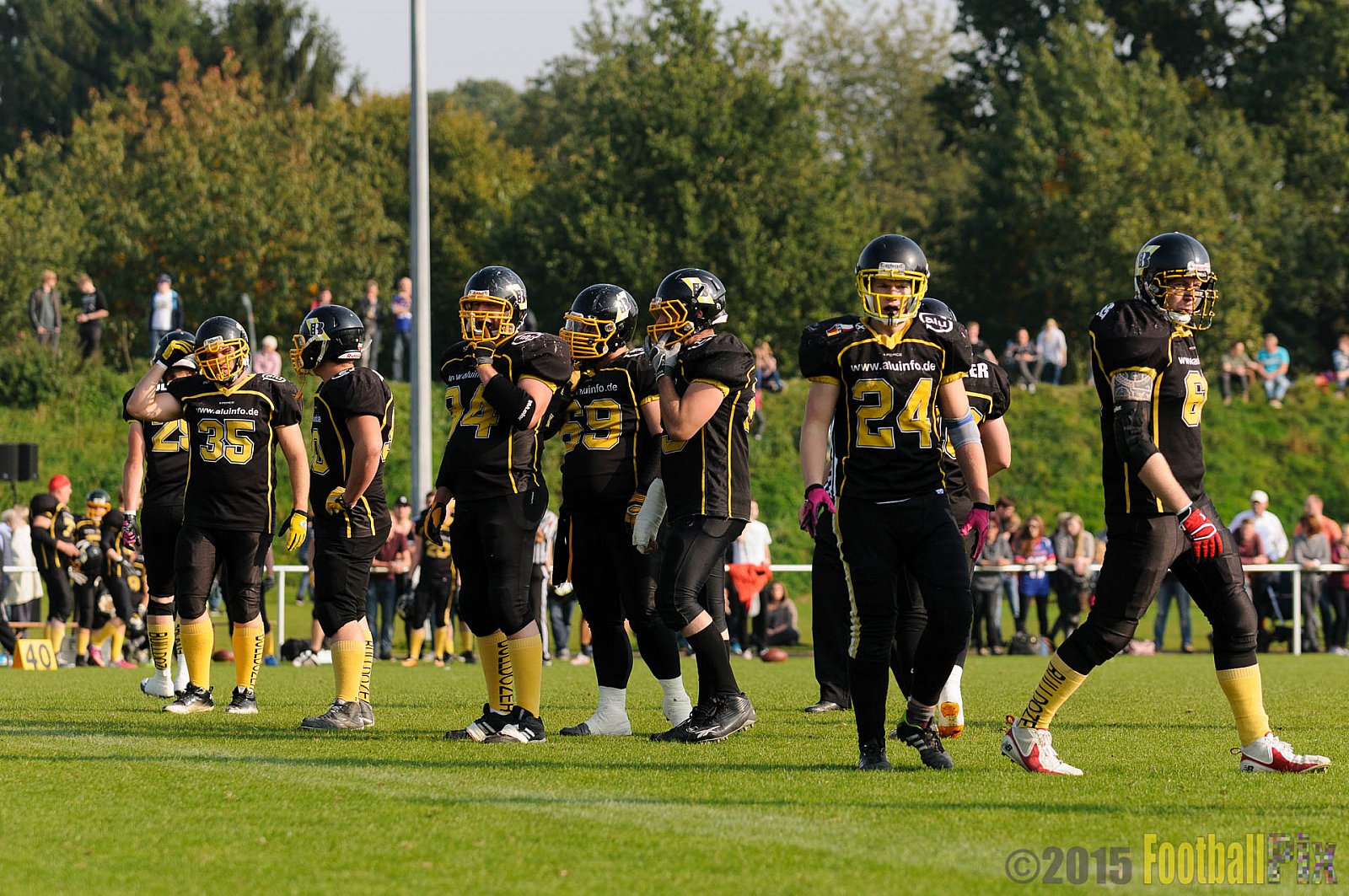 Bocholt Rhinos vs. Düsseldorf Bulldozer - 04.10.2015 LL Mitte NRW: Bocholt Rhinos vs. Düsseldorf Bulldozer (14:2)