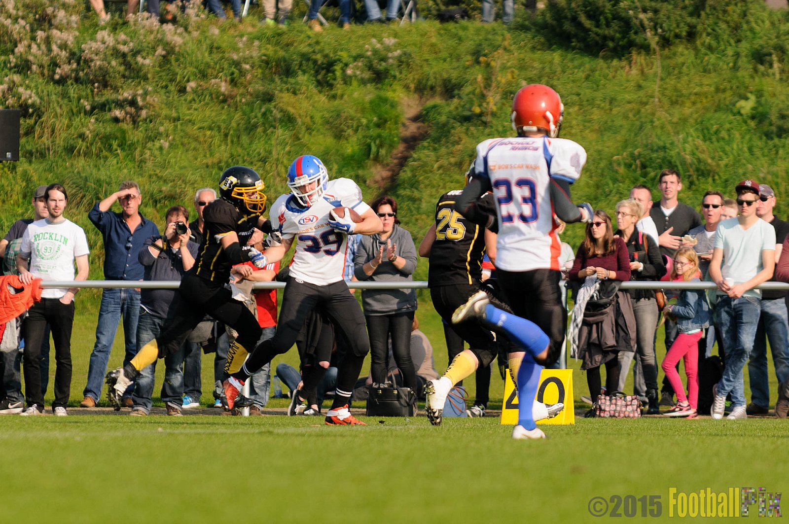 Bocholt Rhinos vs. Düsseldorf Bulldozer - 04.10.2015 LL Mitte NRW: Bocholt Rhinos vs. Düsseldorf Bulldozer (14:2)