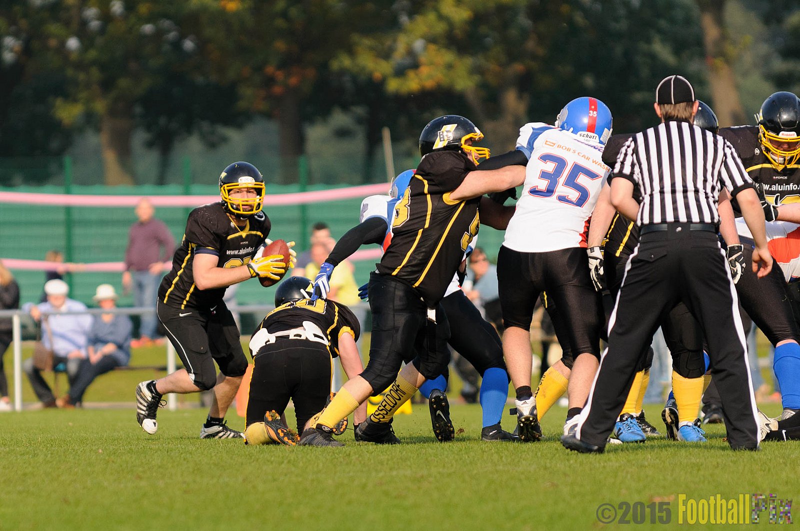 Bocholt Rhinos vs. Düsseldorf Bulldozer - 04.10.2015 LL Mitte NRW: Bocholt Rhinos vs. Düsseldorf Bulldozer (14:2)