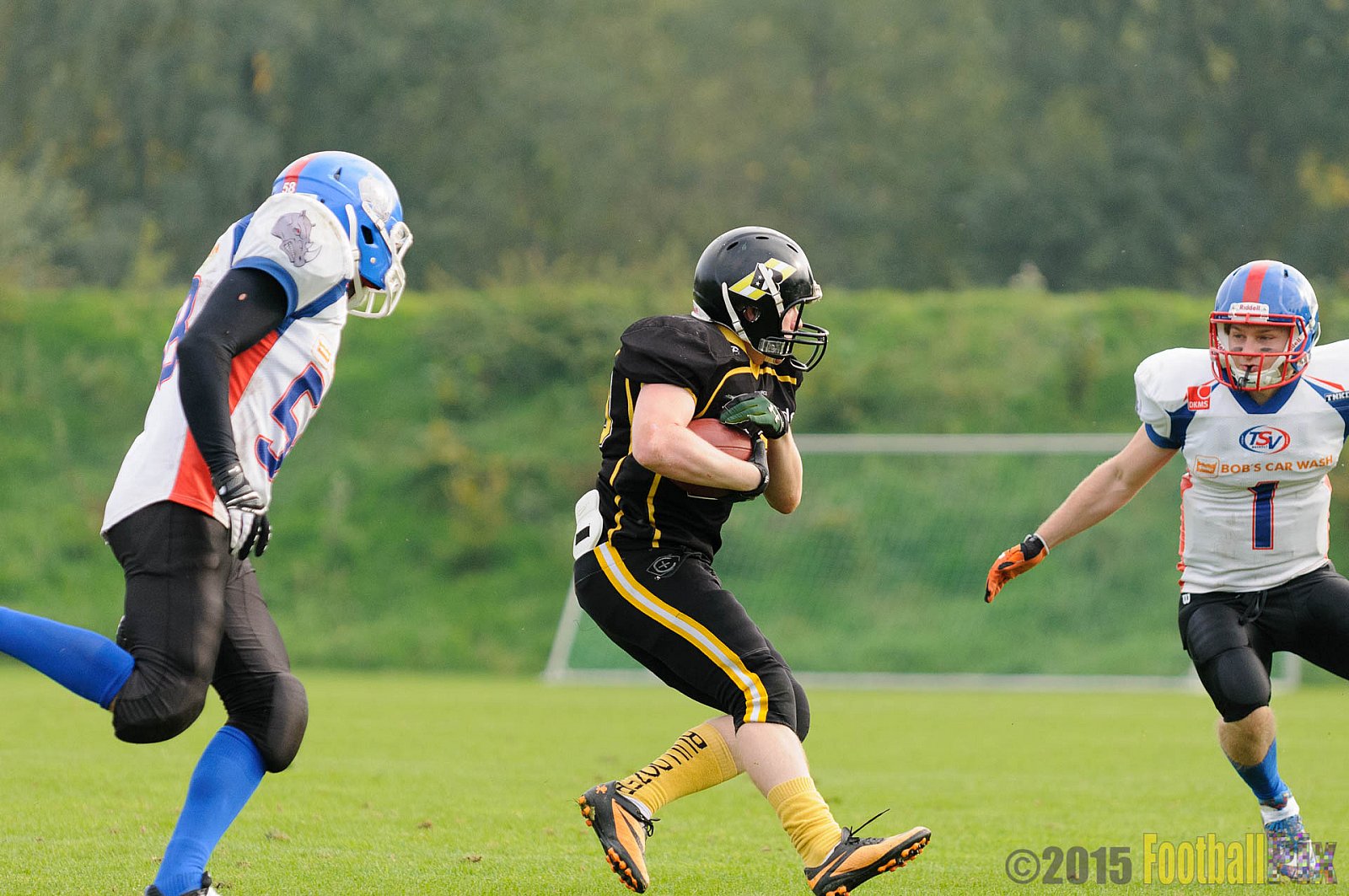 Bocholt Rhinos vs. Düsseldorf Bulldozer - 04.10.2015 LL Mitte NRW: Bocholt Rhinos vs. Düsseldorf Bulldozer (14:2)