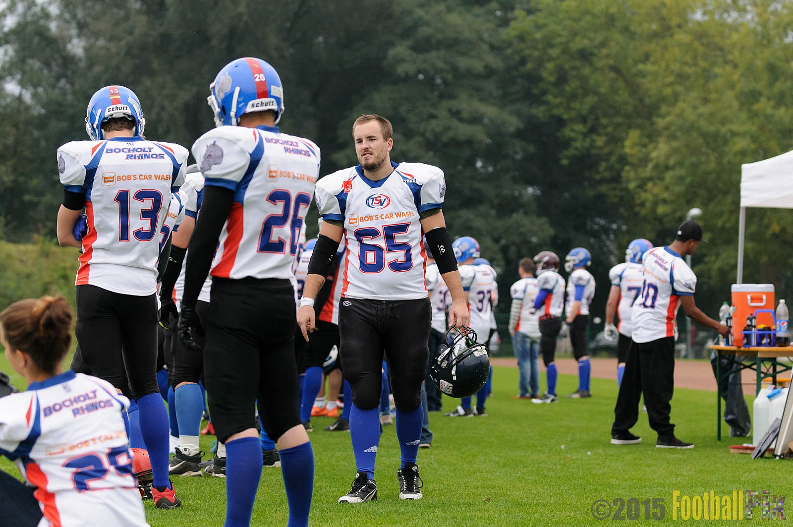 Bocholt Rhinos vs. Düsseldorf Bulldozer - 04.10.2015 LL Mitte NRW: Bocholt Rhinos vs. Düsseldorf Bulldozer (14:2)