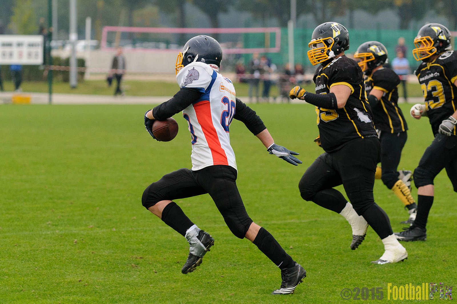 Bocholt Rhinos vs. Düsseldorf Bulldozer - 04.10.2015 LL Mitte NRW: Bocholt Rhinos vs. Düsseldorf Bulldozer (14:2)