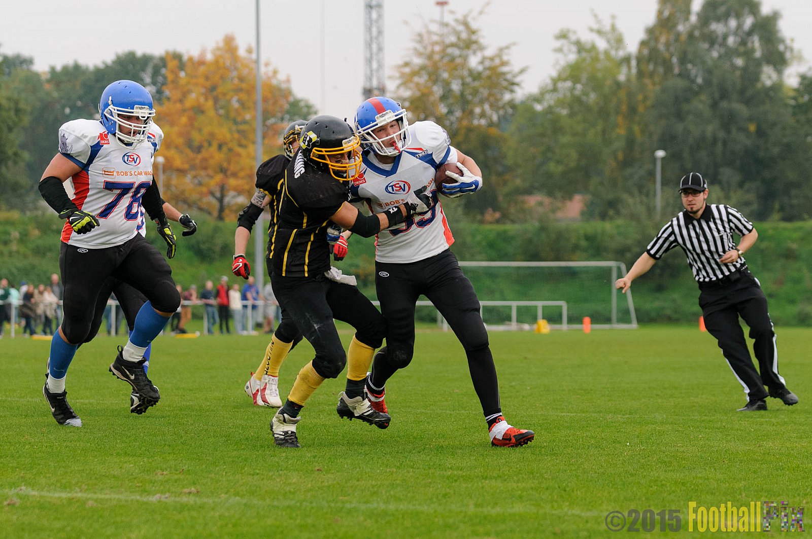 Bocholt Rhinos vs. Düsseldorf Bulldozer - 04.10.2015 LL Mitte NRW: Bocholt Rhinos vs. Düsseldorf Bulldozer (14:2)