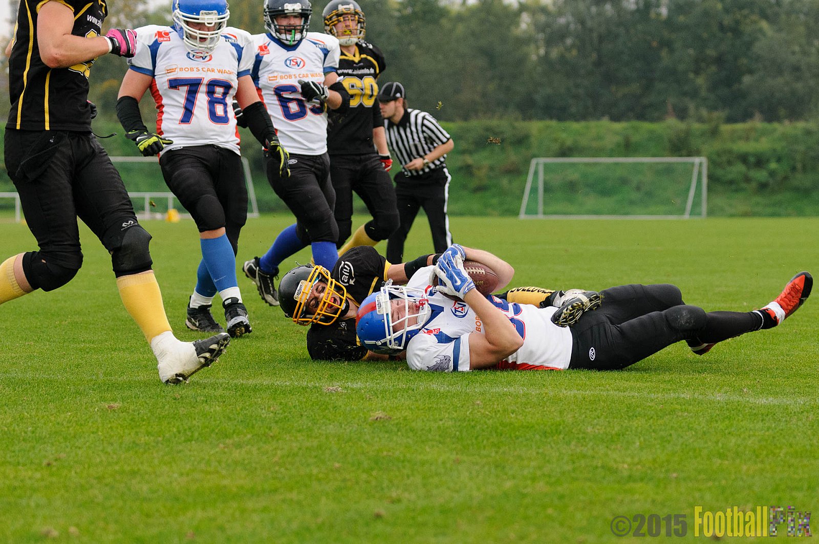Bocholt Rhinos vs. Düsseldorf Bulldozer - 04.10.2015 LL Mitte NRW: Bocholt Rhinos vs. Düsseldorf Bulldozer (14:2)