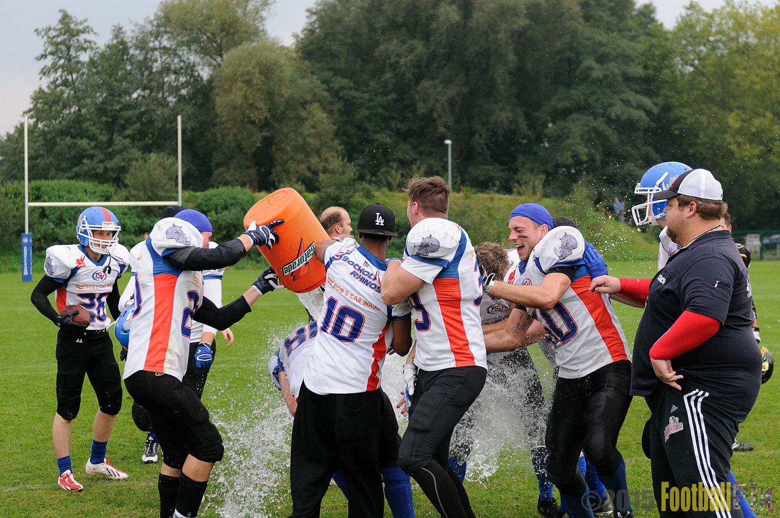 Bocholt Rhinos vs. Düsseldorf Bulldozer - 04.10.2015 LL Mitte NRW: Bocholt Rhinos vs. Düsseldorf Bulldozer (14:2)