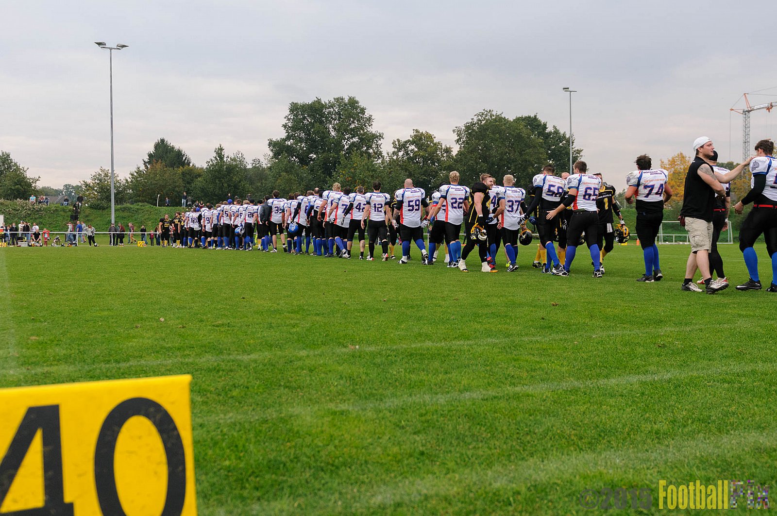 Bocholt Rhinos vs. Düsseldorf Bulldozer - 04.10.2015 LL Mitte NRW: Bocholt Rhinos vs. Düsseldorf Bulldozer (14:2)