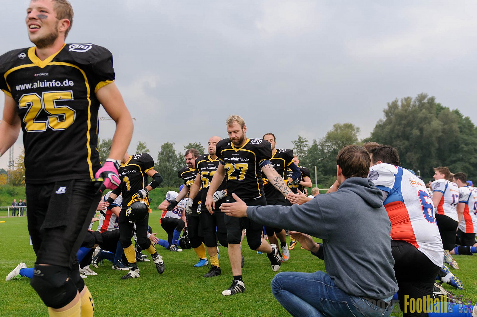 Bocholt Rhinos vs. Düsseldorf Bulldozer - 04.10.2015 LL Mitte NRW: Bocholt Rhinos vs. Düsseldorf Bulldozer (14:2)