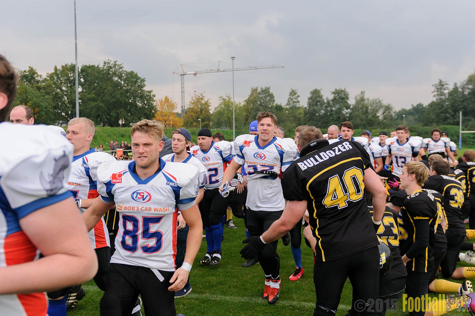 Bocholt Rhinos vs. Düsseldorf Bulldozer - 04.10.2015 LL Mitte NRW: Bocholt Rhinos vs. Düsseldorf Bulldozer (14:2)