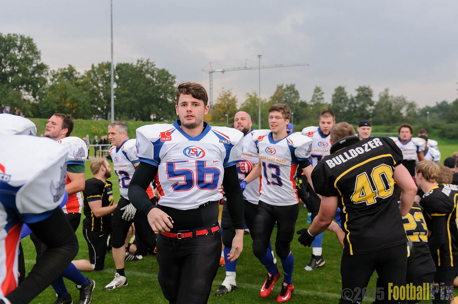 Bocholt Rhinos vs. Düsseldorf Bulldozer - 04.10.2015 LL Mitte NRW: Bocholt Rhinos vs. Düsseldorf Bulldozer (14:2)
