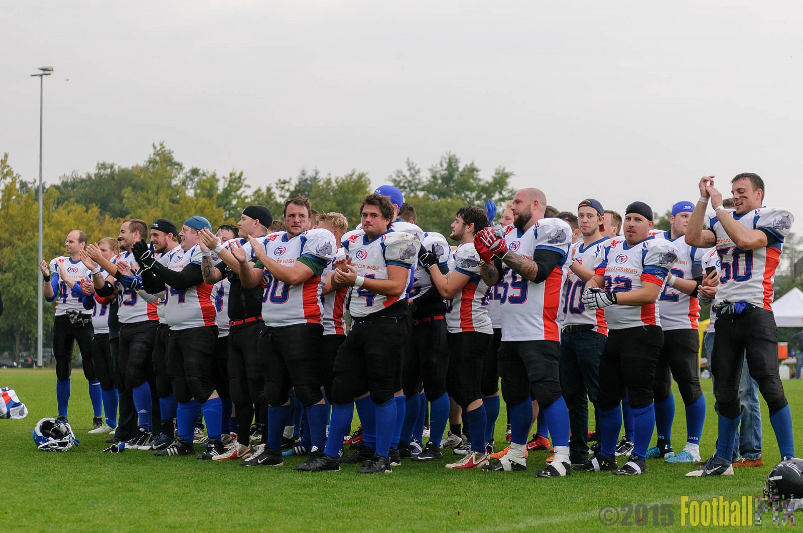 Bocholt Rhinos vs. Düsseldorf Bulldozer - 04.10.2015 LL Mitte NRW: Bocholt Rhinos vs. Düsseldorf Bulldozer (14:2)