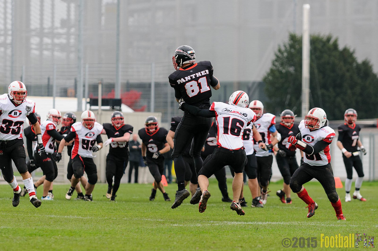 Düsseldorf Panther Prospects vs. Aces Hamm - 10.10.2015 VL NRW: Düsseldorf Panther Prospects vs. Aces Hamm (6:22)