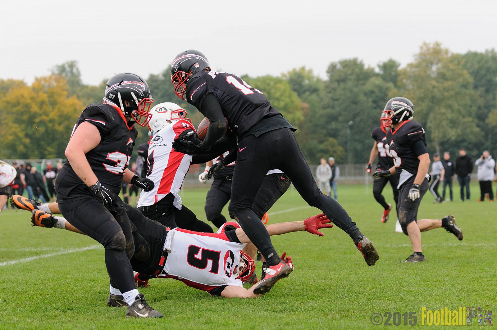 Düsseldorf Panther Prospects vs. Aces Hamm - 10.10.2015 VL NRW: Düsseldorf Panther Prospects vs. Aces Hamm (6:22)
