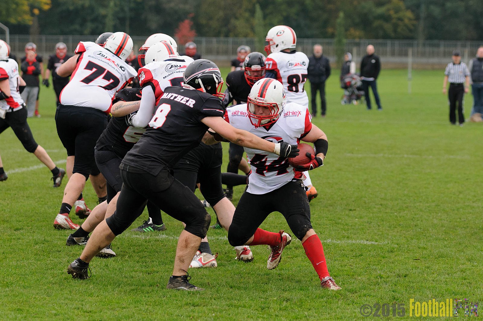 Düsseldorf Panther Prospects vs. Aces Hamm - 10.10.2015 VL NRW: Düsseldorf Panther Prospects vs. Aces Hamm (6:22)