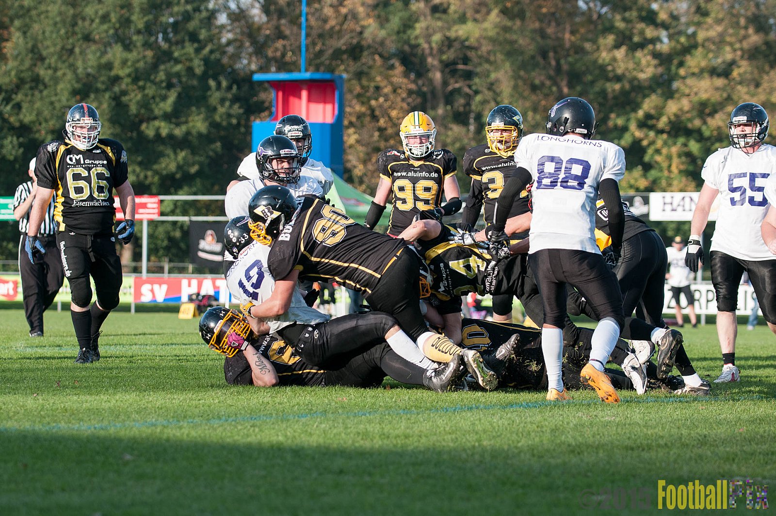 Treasure Bowl 2015, Nijmegen Pirates, Düsseldorf Bulldozer, Lan - Treasure Bowl 2015, Nijmegen Pirates