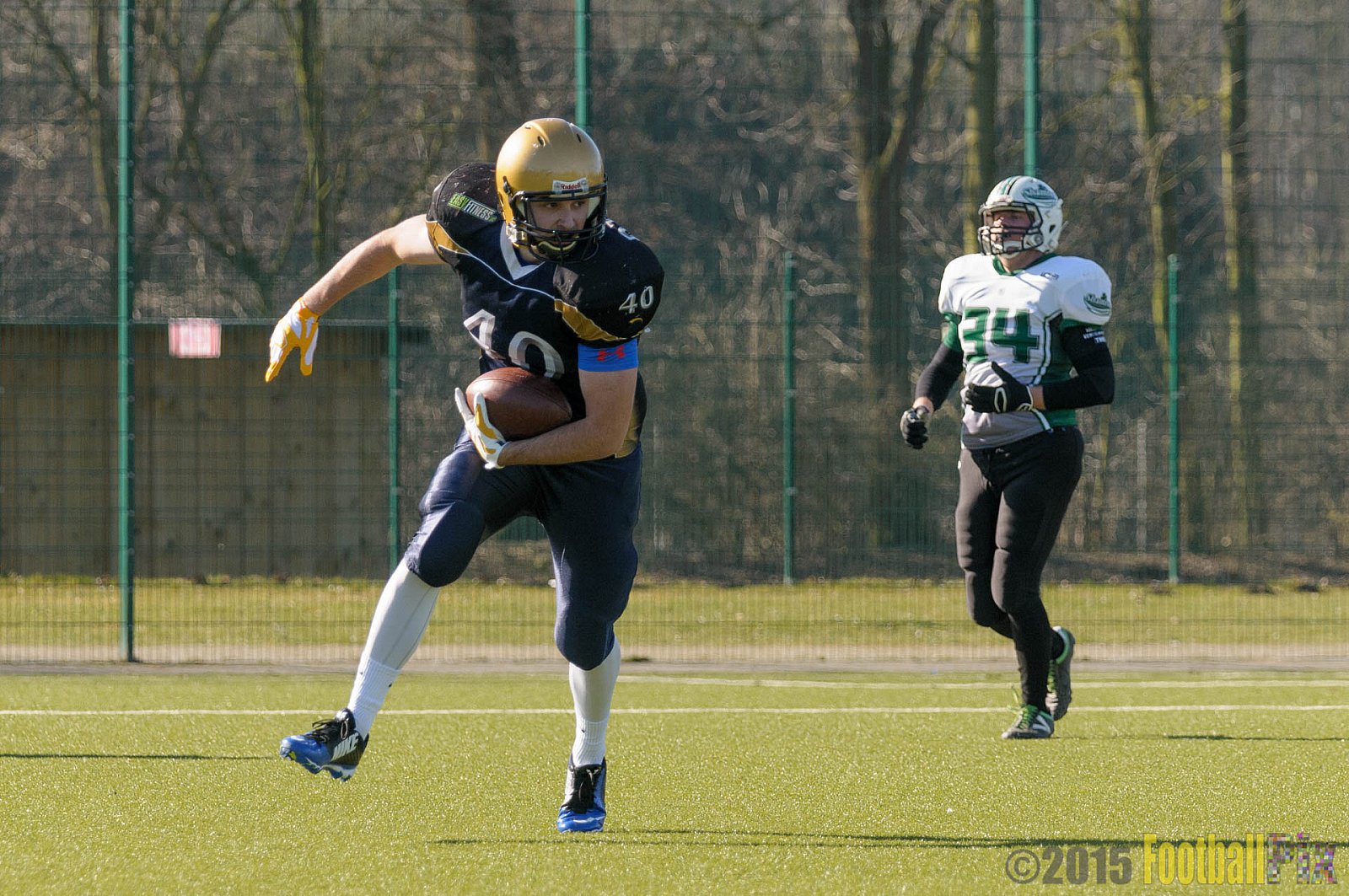 Gelsenkirchen Devils vs. Mönchengladbach Wolfpack  - 08.03.2015 Scrimmage: Schiefbahn Riders, Mülheim Shamrocks