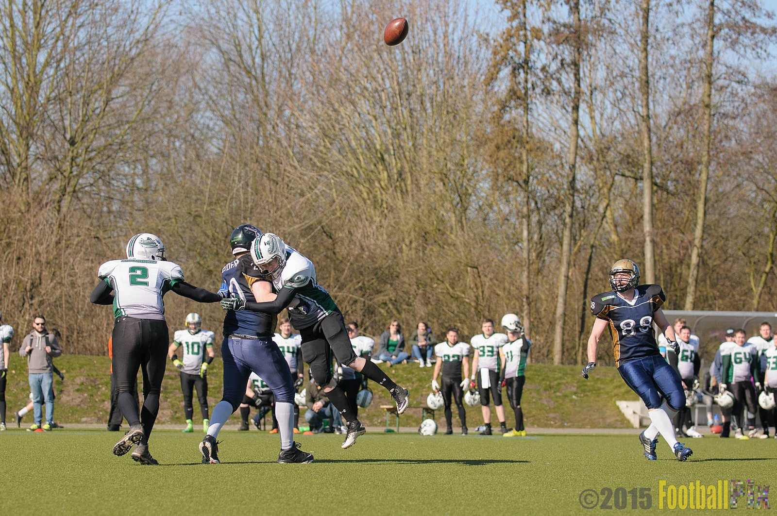 Gelsenkirchen Devils vs. Mönchengladbach Wolfpack  - 08.03.2015 Scrimmage: Schiefbahn Riders, Mülheim Shamrocks