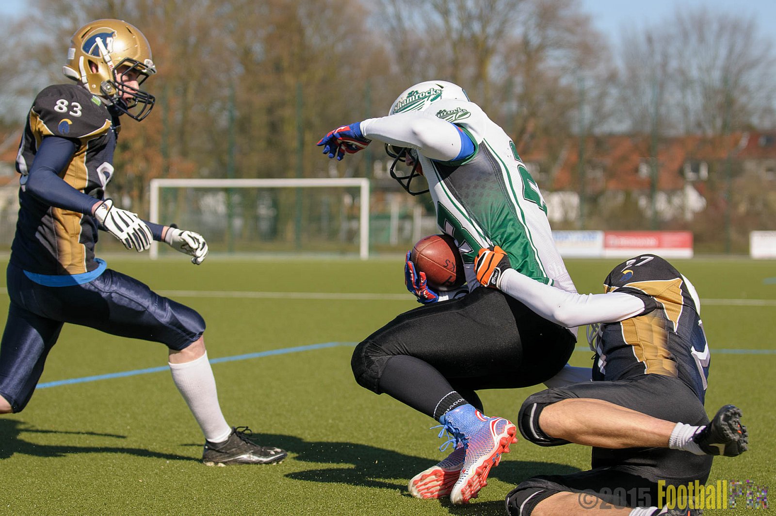 Gelsenkirchen Devils vs. Mönchengladbach Wolfpack  - 08.03.2015 Scrimmage: Schiefbahn Riders, Mülheim Shamrocks