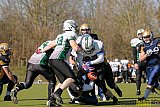 Gelsenkirchen Devils vs. Mönchengladbach Wolfpack  - 08.03.2015 Scrimmage: Schiefbahn Riders, Mülheim Shamrocks
