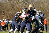 Gelsenkirchen Devils vs. Mönchengladbach Wolfpack  - 08.03.2015 Scrimmage: Schiefbahn Riders, Mülheim Shamrocks