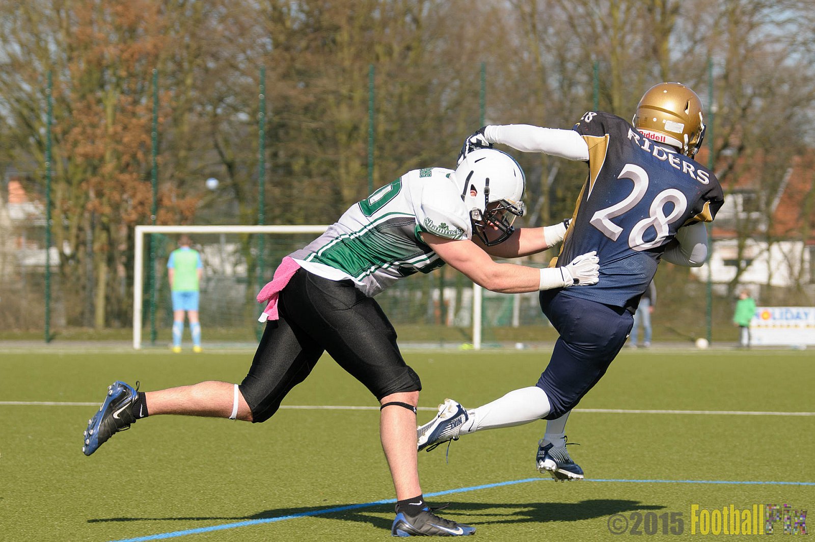 Gelsenkirchen Devils vs. Mönchengladbach Wolfpack  - 08.03.2015 Scrimmage: Schiefbahn Riders, Mülheim Shamrocks