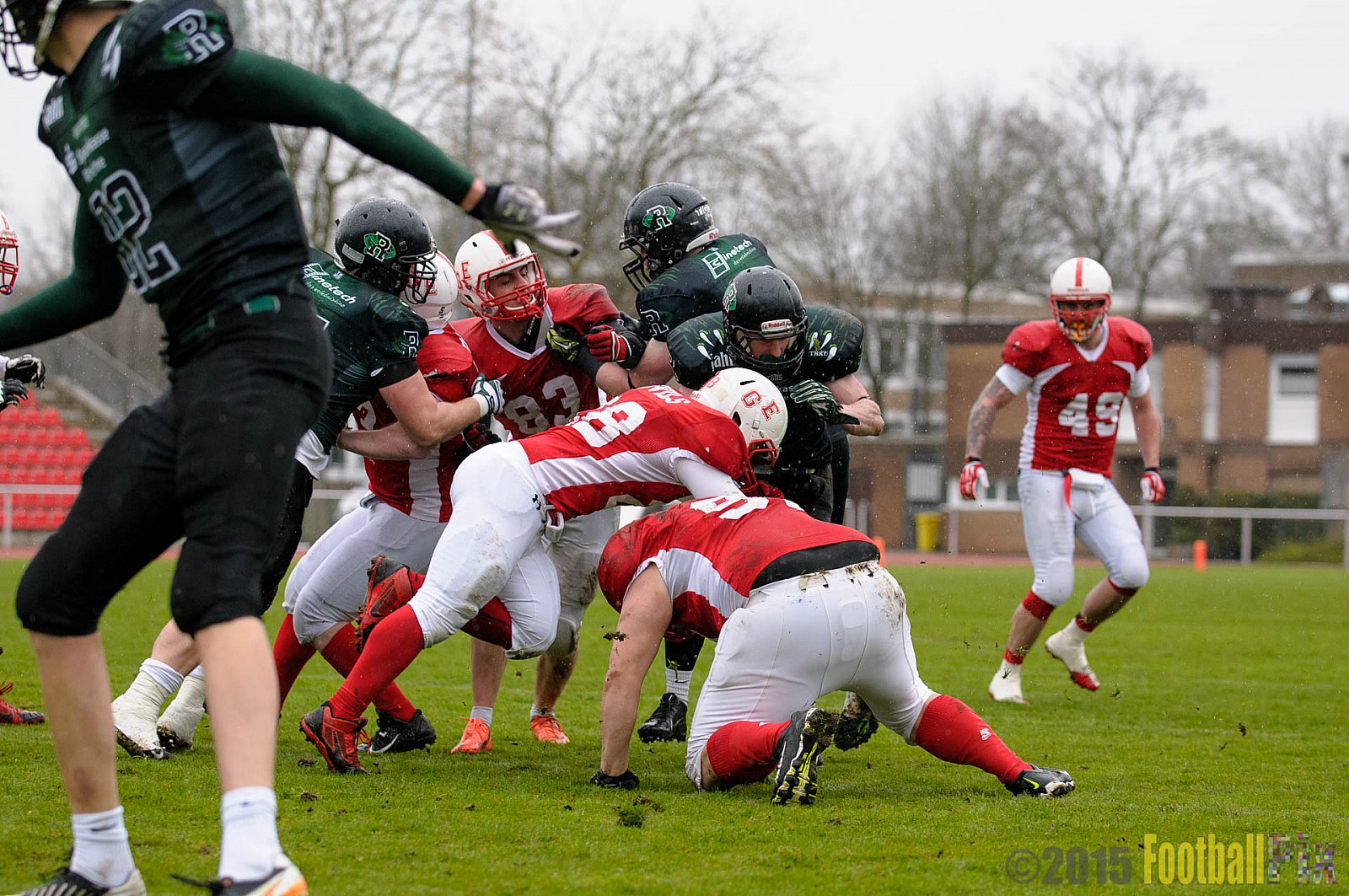 Preseason Game Rheine Raptors vs. Gelsenkirchen Devils    - 29.03.2015 Off-Season Game: Rheine Raptors vs. Gelsenkirchen Devils (9:0)