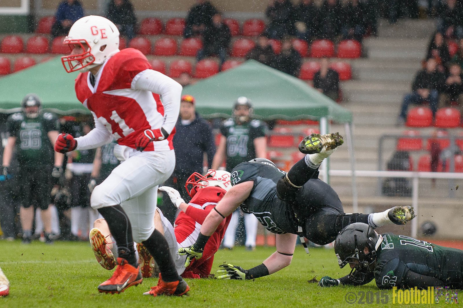 Preseason Game Rheine Raptors vs. Gelsenkirchen Devils    - 29.03.2015 Off-Season Game: Rheine Raptors vs. Gelsenkirchen Devils (9:0)