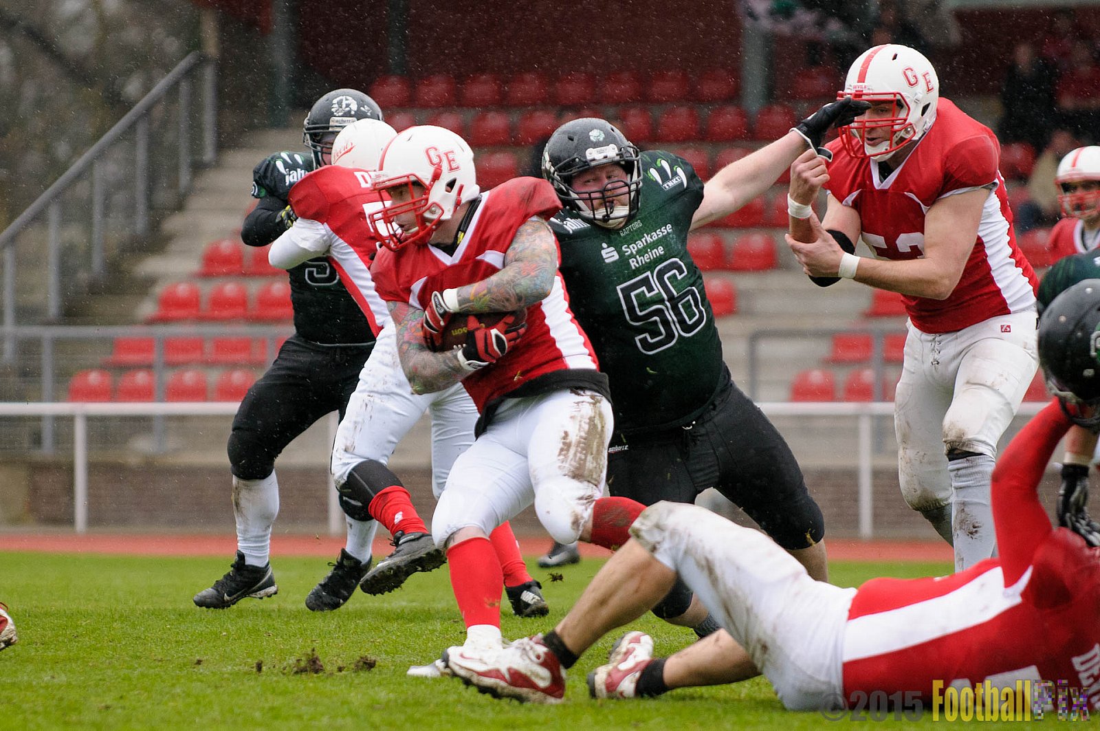 Preseason Game Rheine Raptors vs. Gelsenkirchen Devils    - 29.03.2015 Off-Season Game: Rheine Raptors vs. Gelsenkirchen Devils (9:0)