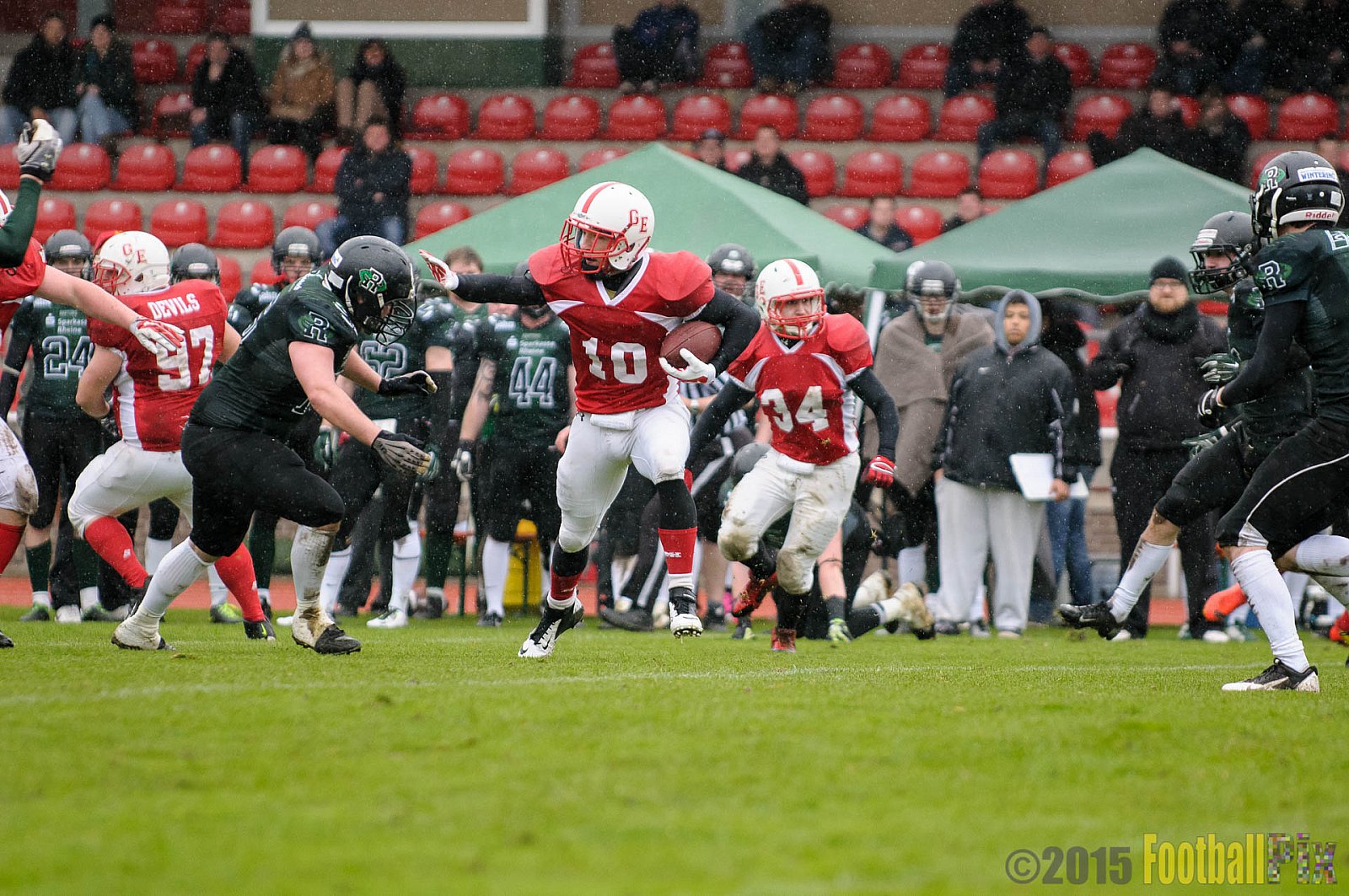 Preseason Game Rheine Raptors vs. Gelsenkirchen Devils    - 29.03.2015 Off-Season Game: Rheine Raptors vs. Gelsenkirchen Devils (9:0)