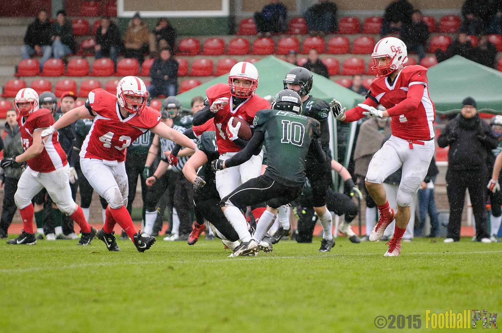 Preseason Game Rheine Raptors vs. Gelsenkirchen Devils    - 29.03.2015 Off-Season Game: Rheine Raptors vs. Gelsenkirchen Devils (9:0)
