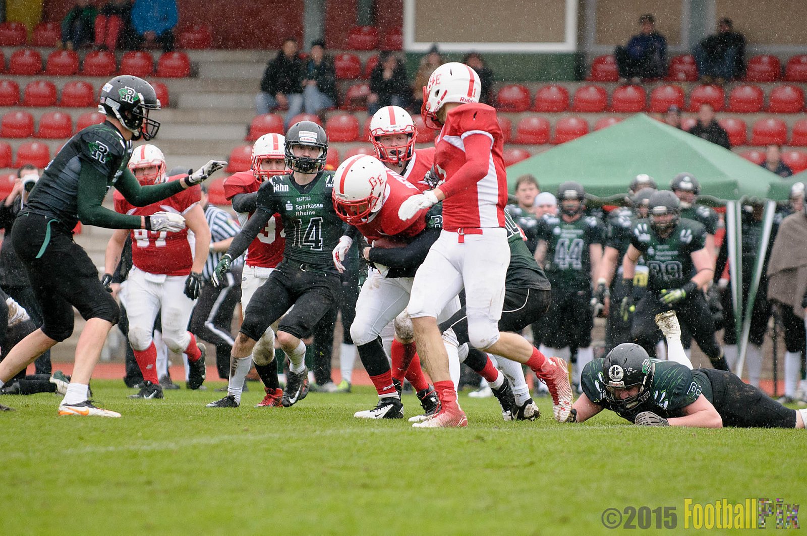Preseason Game Rheine Raptors vs. Gelsenkirchen Devils    - 29.03.2015 Off-Season Game: Rheine Raptors vs. Gelsenkirchen Devils (9:0)